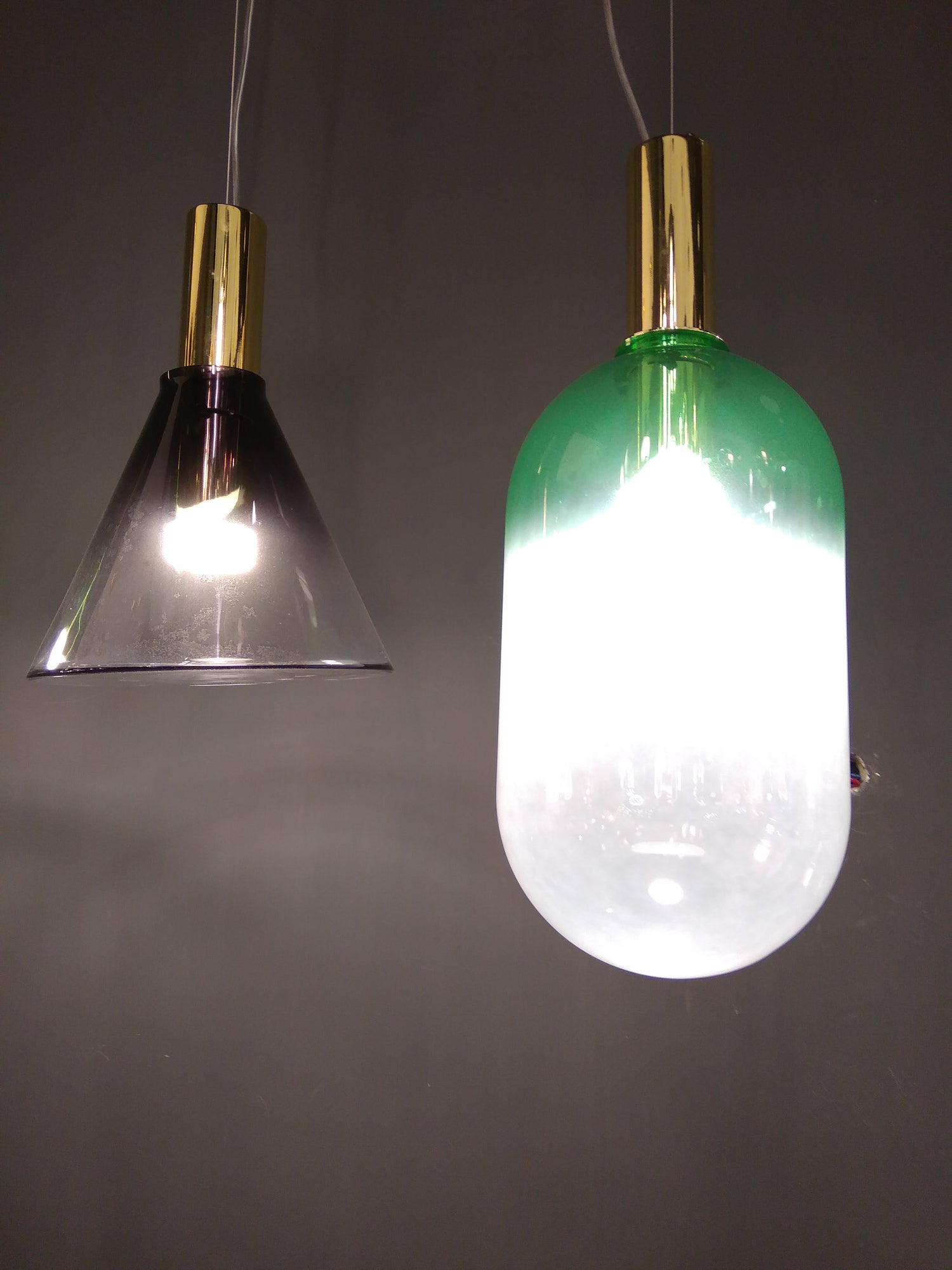 Pendant Lamp/10093P/B Amber - D250*H500mm