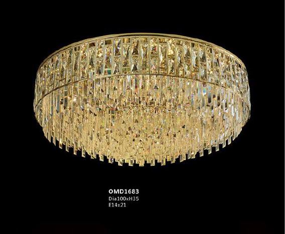 Ceiling Chandelier D100*H35 - OMD1683(1set, 2 box)