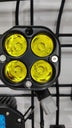 4 Inch LED Light 40 Watts Yellow and White