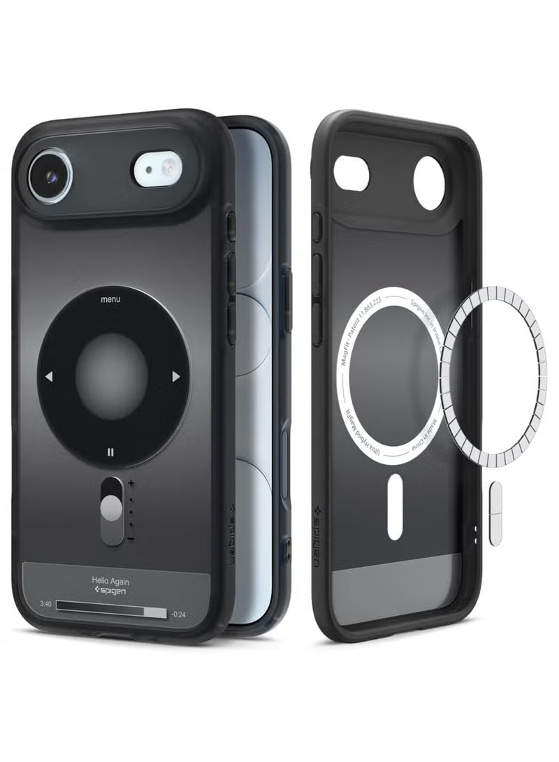 Ultra Hybrid MagFit iPhone 17 Air Case Cover with MagSafe (2025) - Classic Black