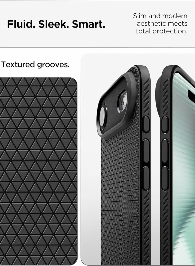 Liquid Air iPhone 17 Air Case Cover - Matte Black