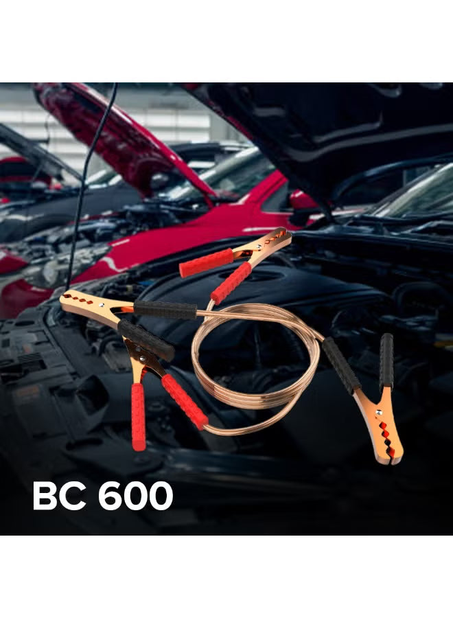 Toby’s BC-600 600A Battery Booster Cable 2.5M Length
