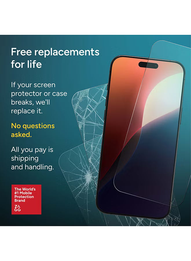 iPhone 17 Pro Case – Crystal Palace Snap MagSafe Compatible Clear Cover with Kickstand, Graphene Strength, 13 ft Drop Protection & Anti-Yellowing – Clear