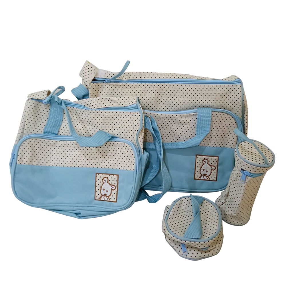 Multifunctional Baby Diaper Bag 5 In 1