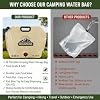 8L Collapsible Water Jug with Tap – BPA-Free Foldable Camping & Emergency Water Container, Khaki