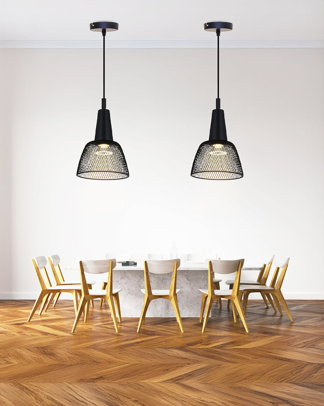 Pendant Lamp - 8998PB/1 Black D160 LED 8W
