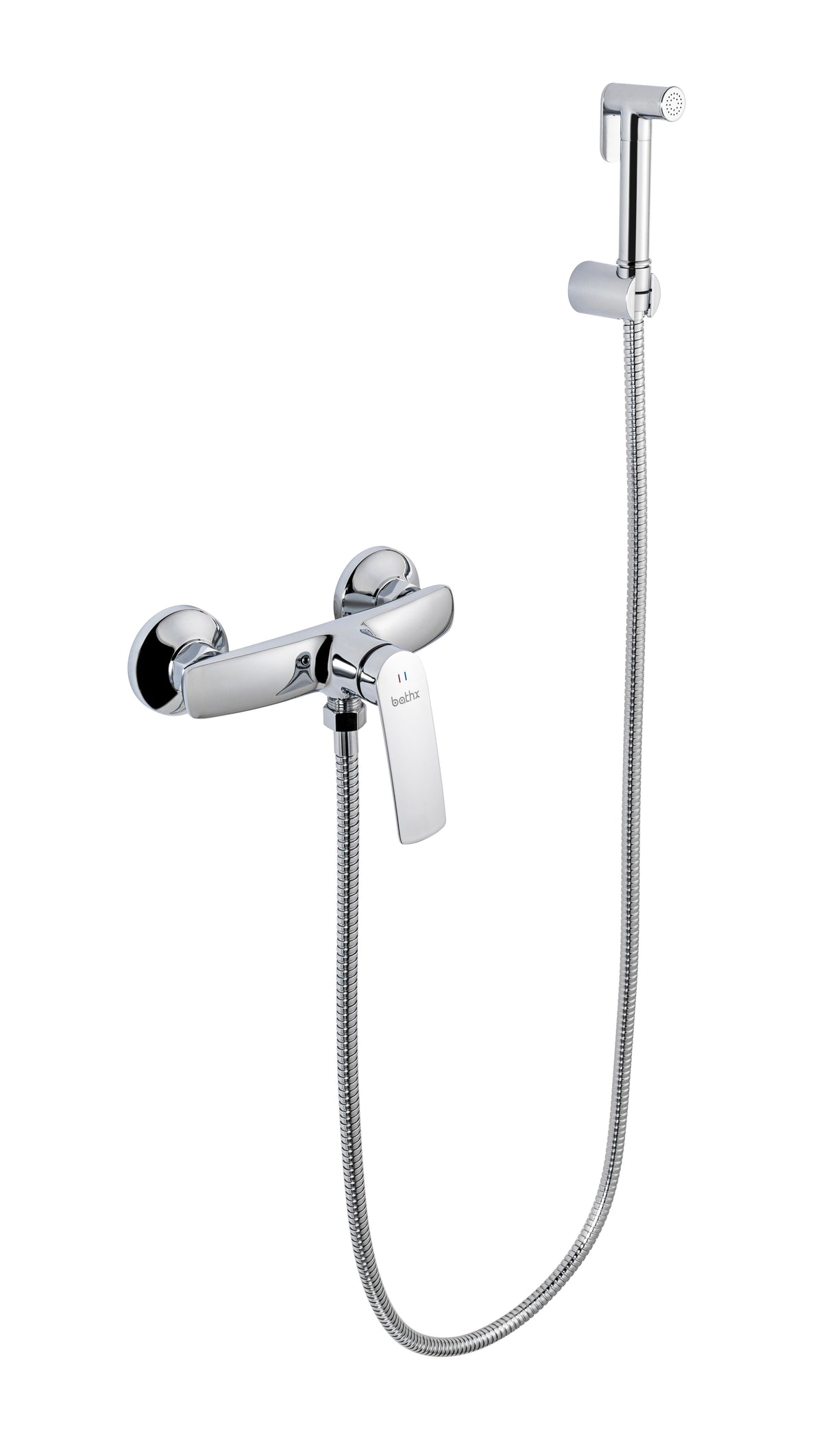 Brushed Gold Shattaf Set Hot And Cold Option