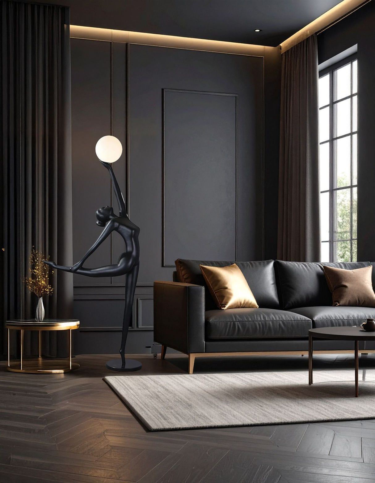 MLA9187 - Woman Floor Light 950*350*2100mm