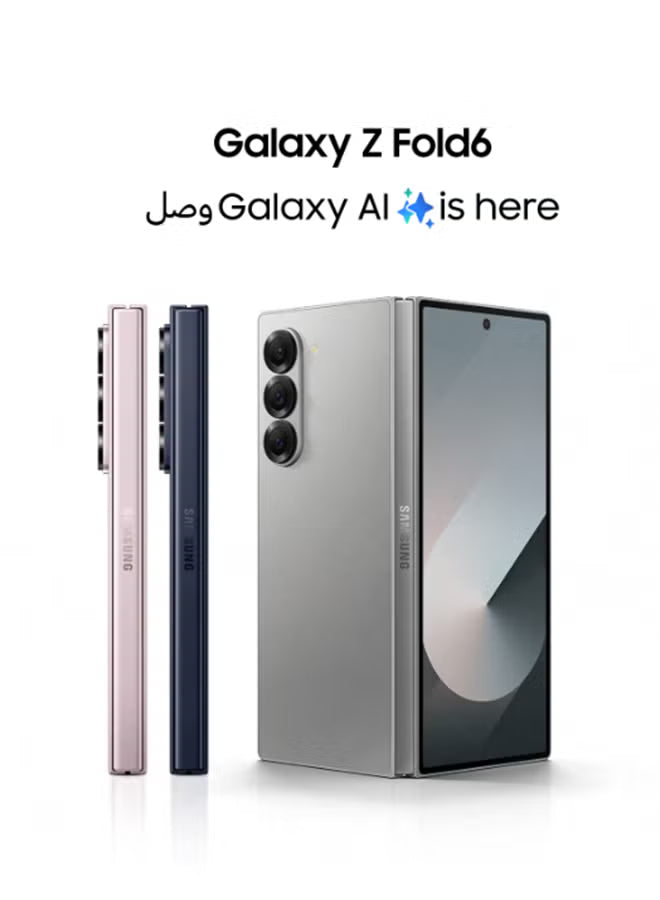 Galaxy Z Fold 6 Dual SIM Silver shadow 12GB RAM 512GB 5G - International Version