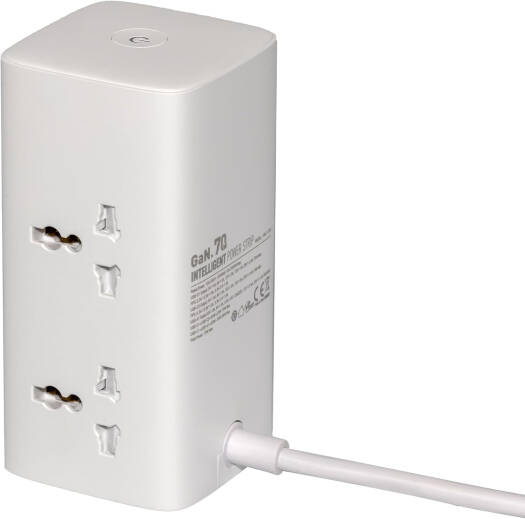 HAC-1005 Tower Extension 2500W with 15W Wireless Charging & 70W USB
