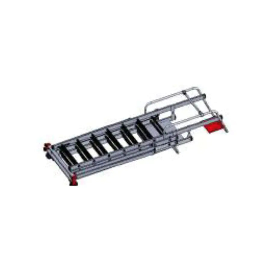Double Sliding Foldable Platform Ladder