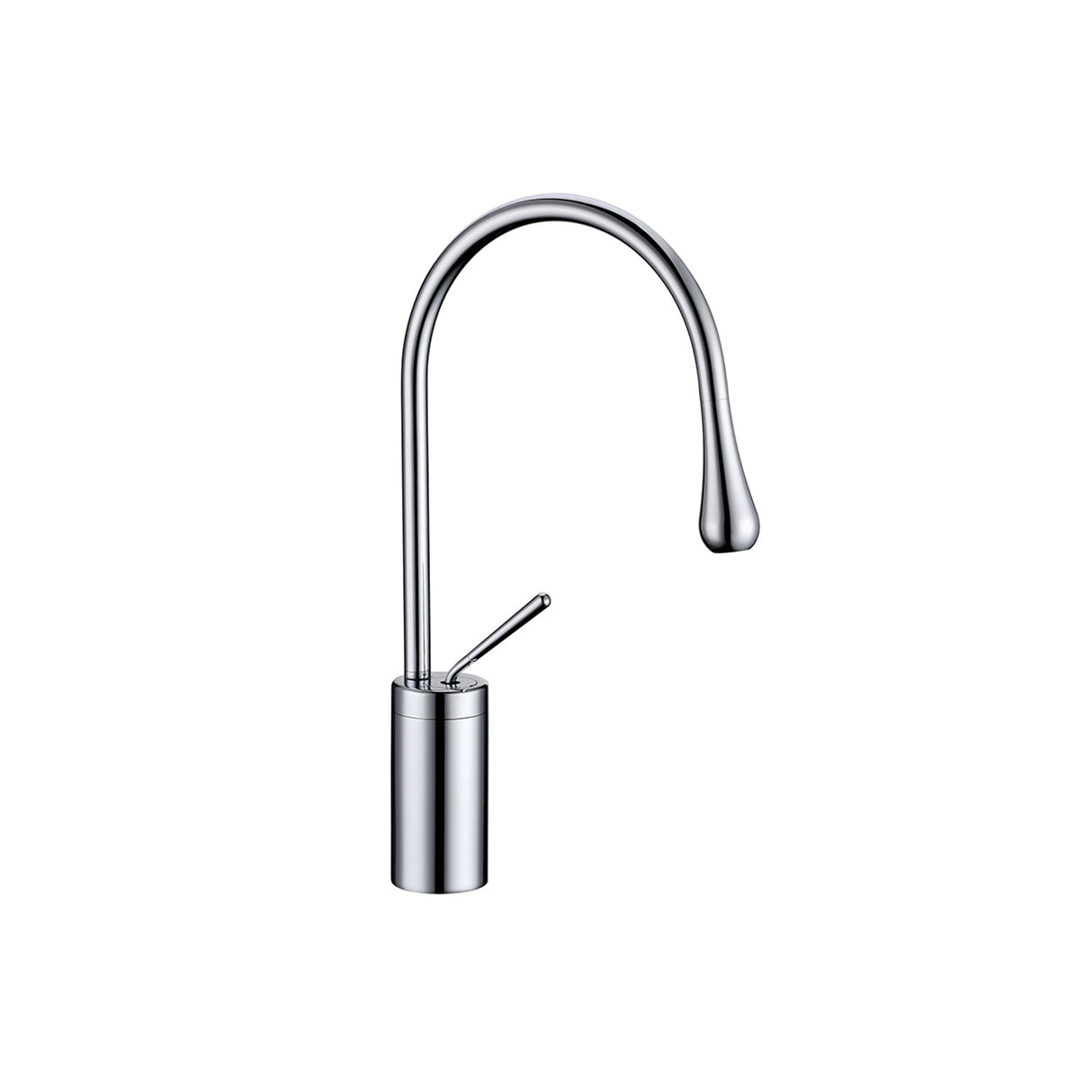NH21002MB Matt Black Basin Mixer