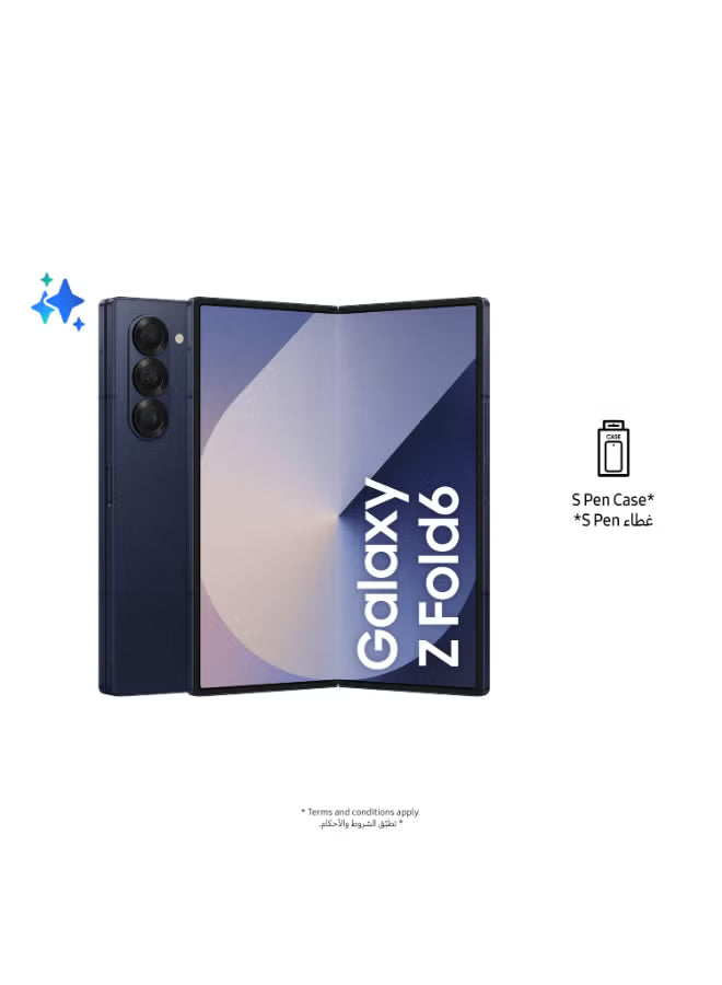 Galaxy Z Fold 6 5G Dual SIM Navy 12GB RAM 256GB - Middle East Version