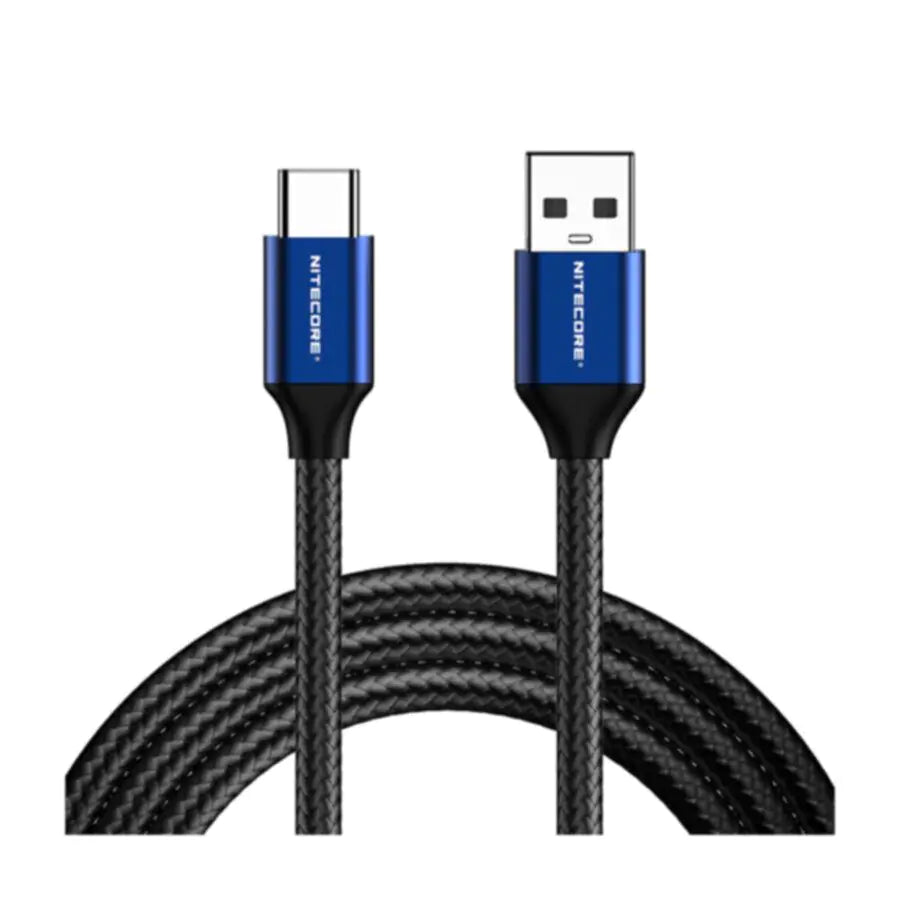 كابل شحن NITECORE USB-C إلى USB-A 2.0