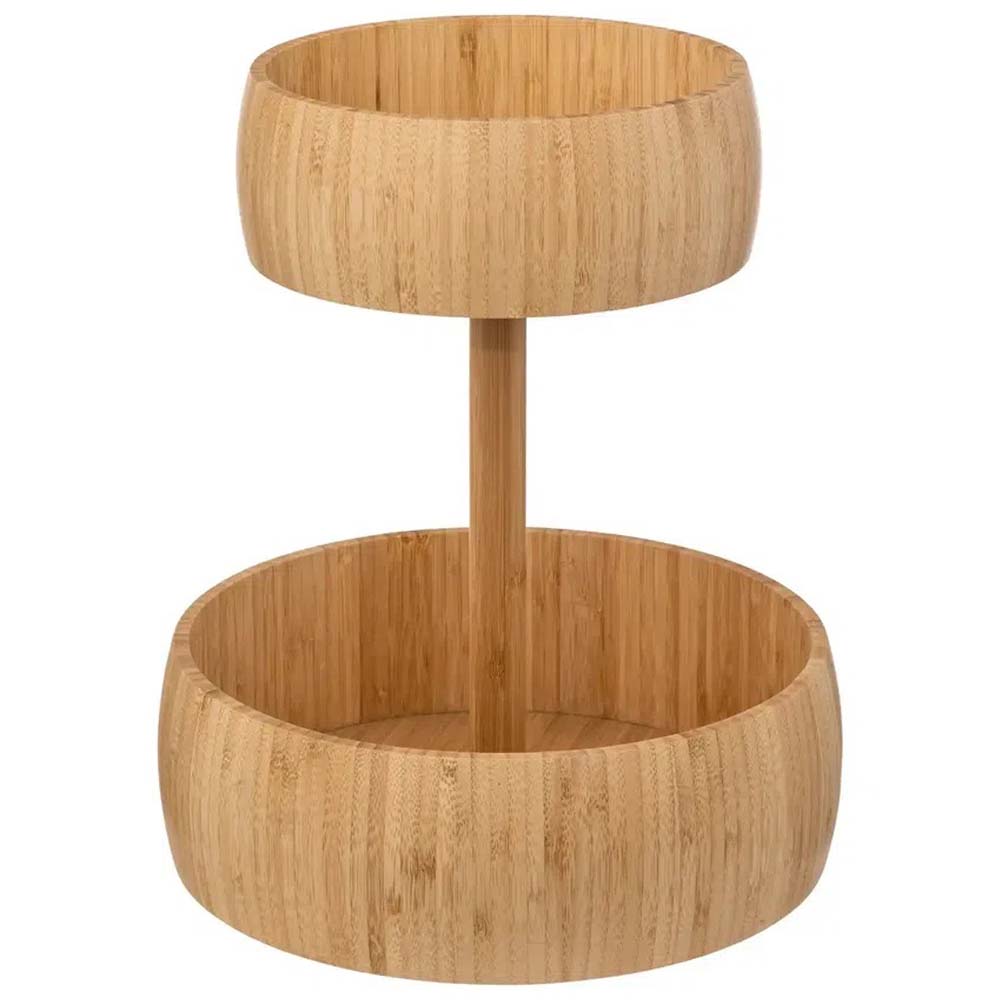 5five 2-tier Bamboo Fruit Basket