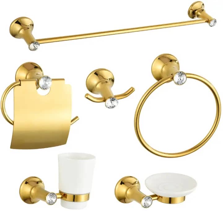 8600A Gold Brass Set