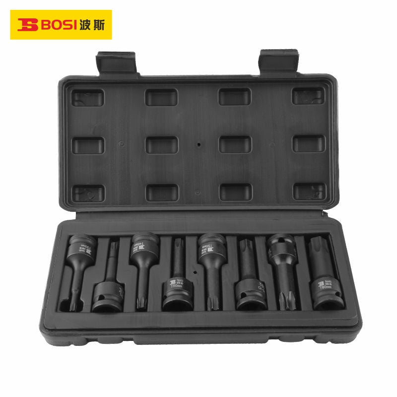 BS365810C 8pcs Impact Torx Bit Socket Set