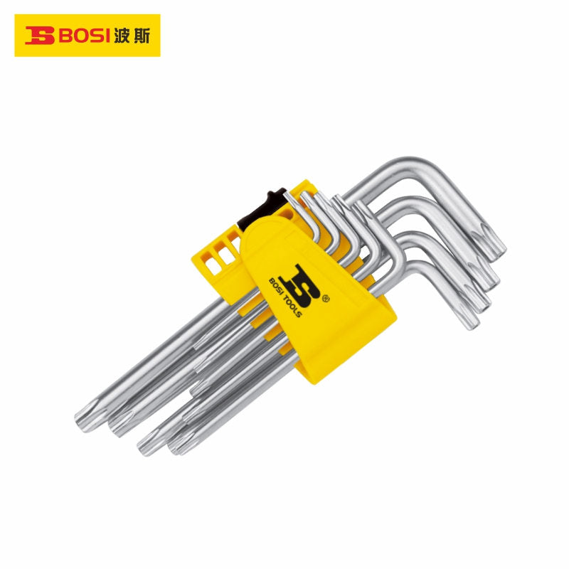 Hex Wrench Torx Set 9 Piece Torx Key Set 49 × 28.5 × 38.5 cm