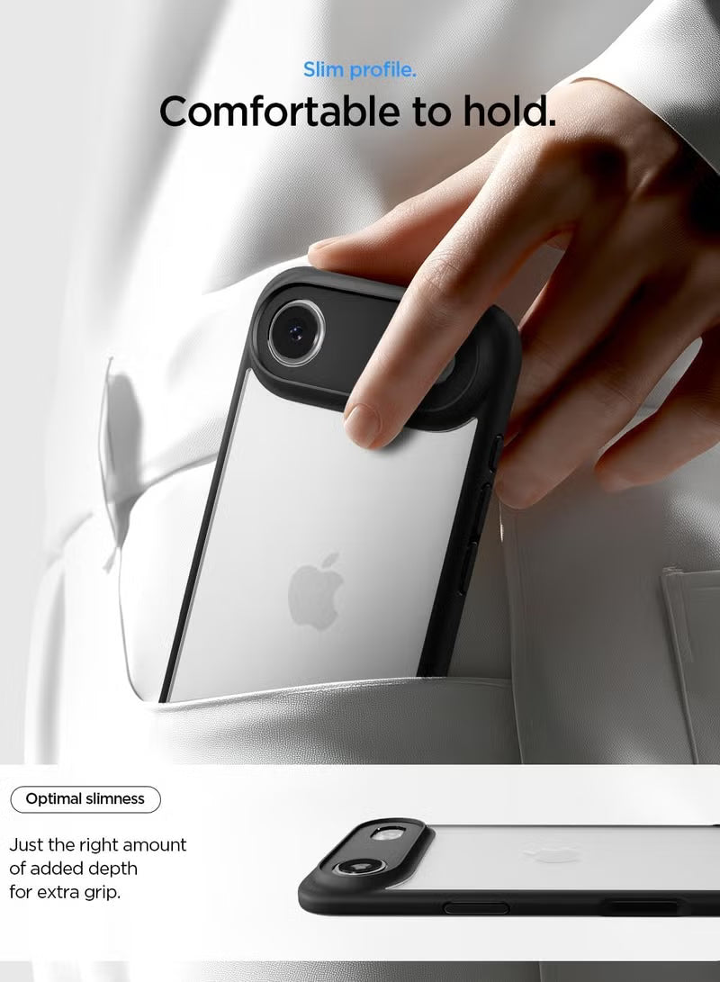 Ultra Hybrid iPhone 17 Air Case Cover (2025) - Matte Black