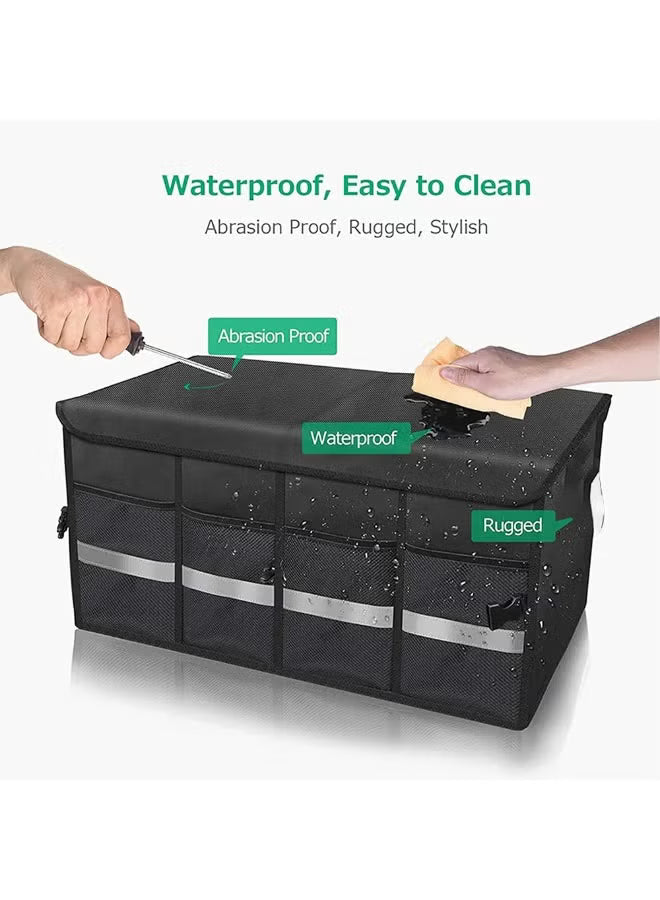 Toby’s Car Trunk Organizer Storage Box – Auto Cargo Storage Holder 60L