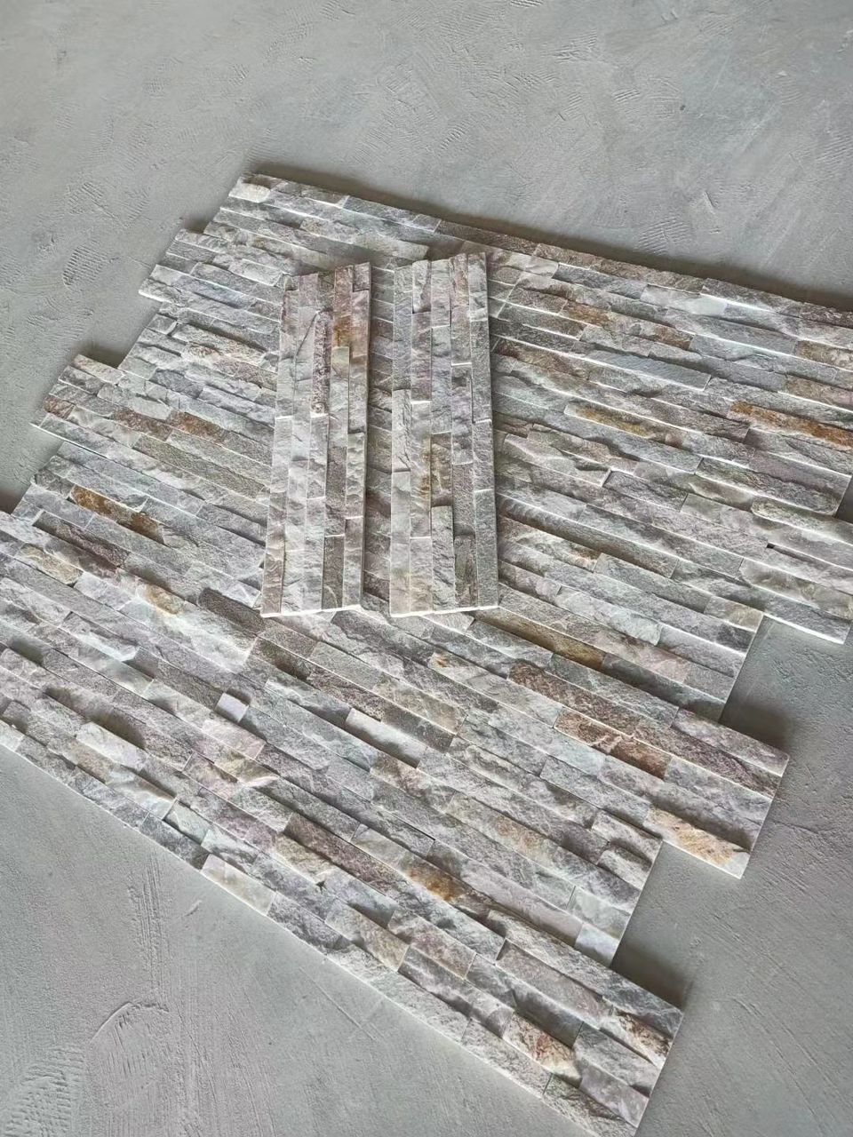 600x150 Beige-White Culture Stone 13SP (5 Strips)