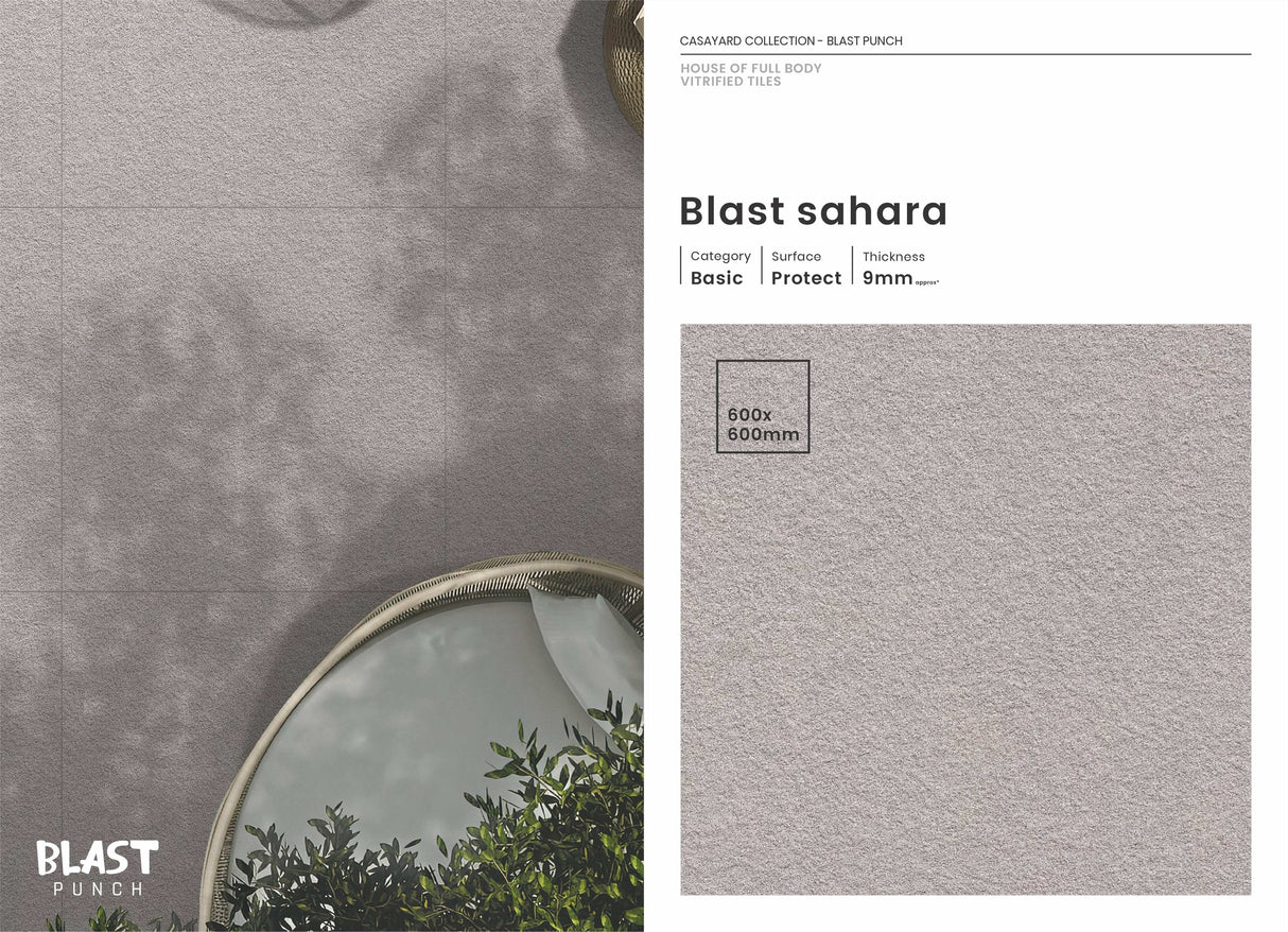 Tile Blast Sahara Matt 60x60