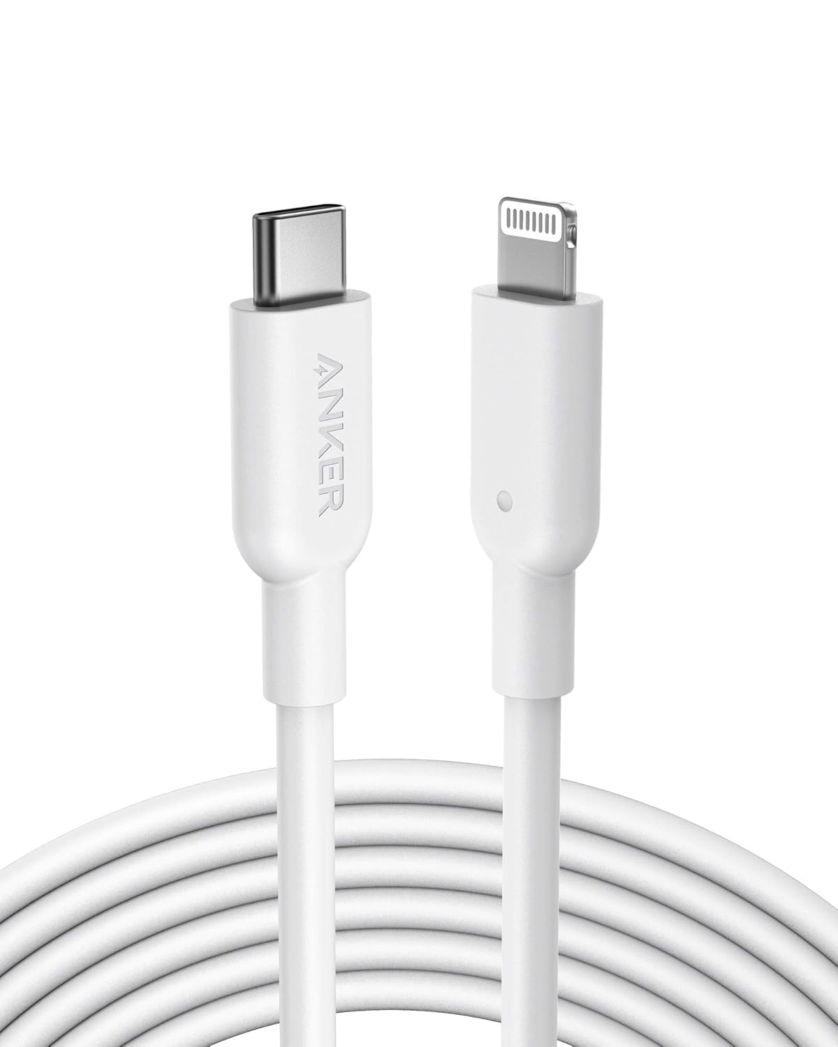 Anker Powerline II Lightning Cable 10FT UN (A8434H22)- White