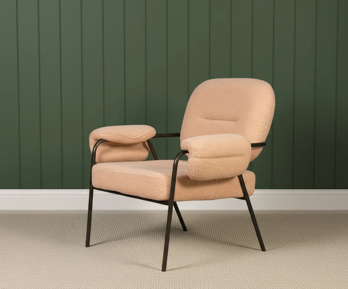 613 Arm Chair brown (S3-D25)