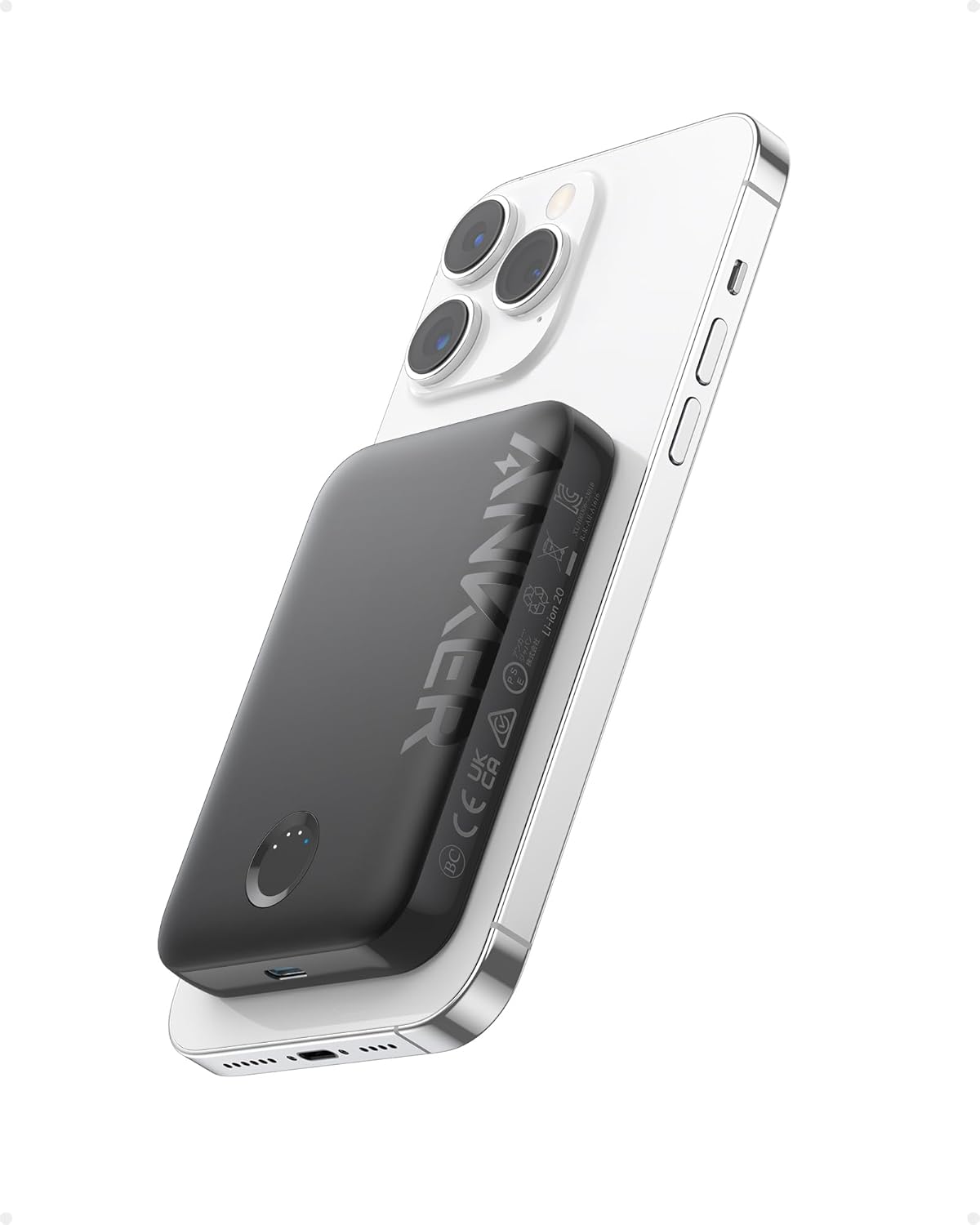 Anker 321 Maggo Battery (Powercore 5K)-(A1616H11)-Black