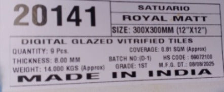300*300 - SATUARIO ROYAL MATT 20141 (9,.81)
