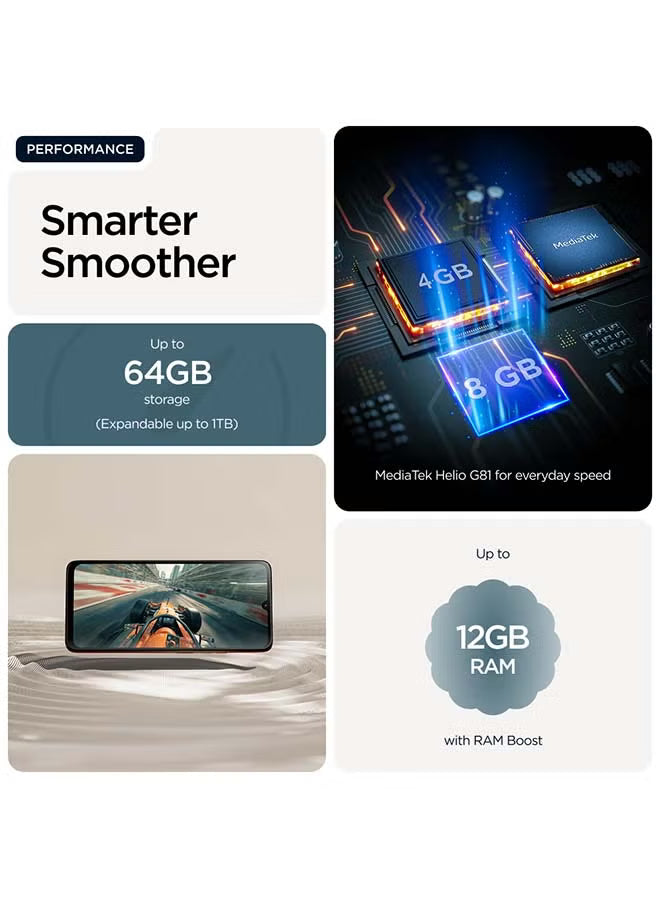 G06 Dual SIM Pantone Tapestry 4GB RAM 128GB 4G - Middle East Version