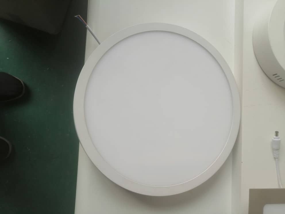 AJL-LED Surface Panel Light – Round (24W, 6000K)