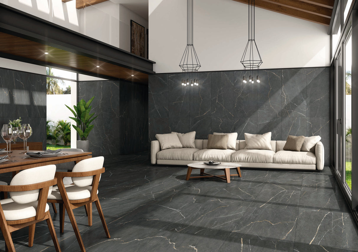 Tile-Meraki Anthracite Rect