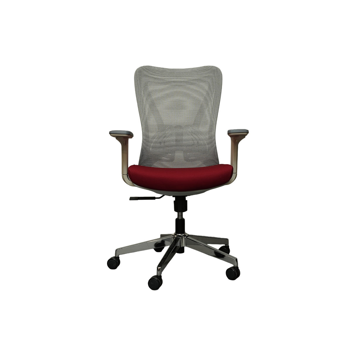Office Chair (Red and Grey)