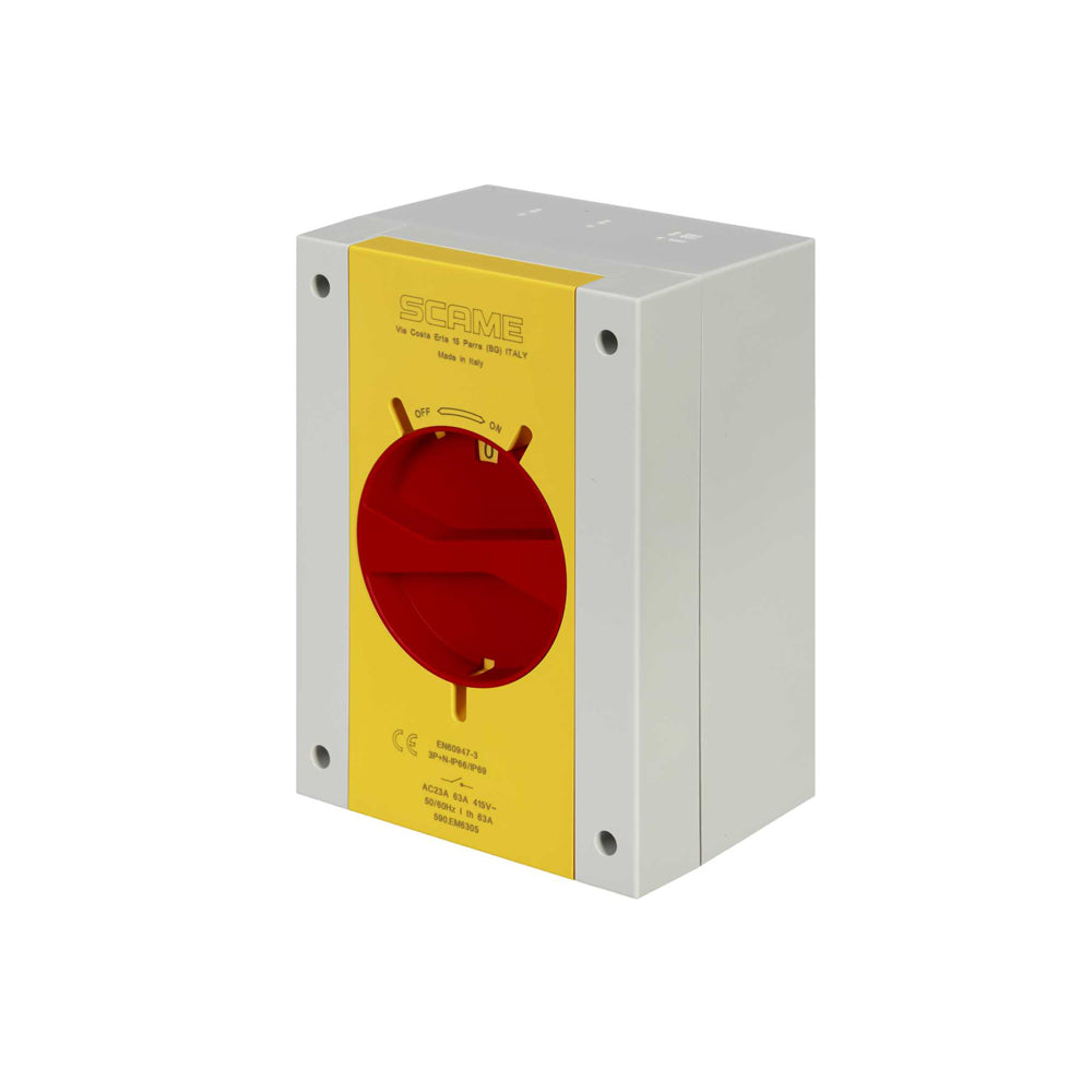 4Pole Pvc Isolator  Scame