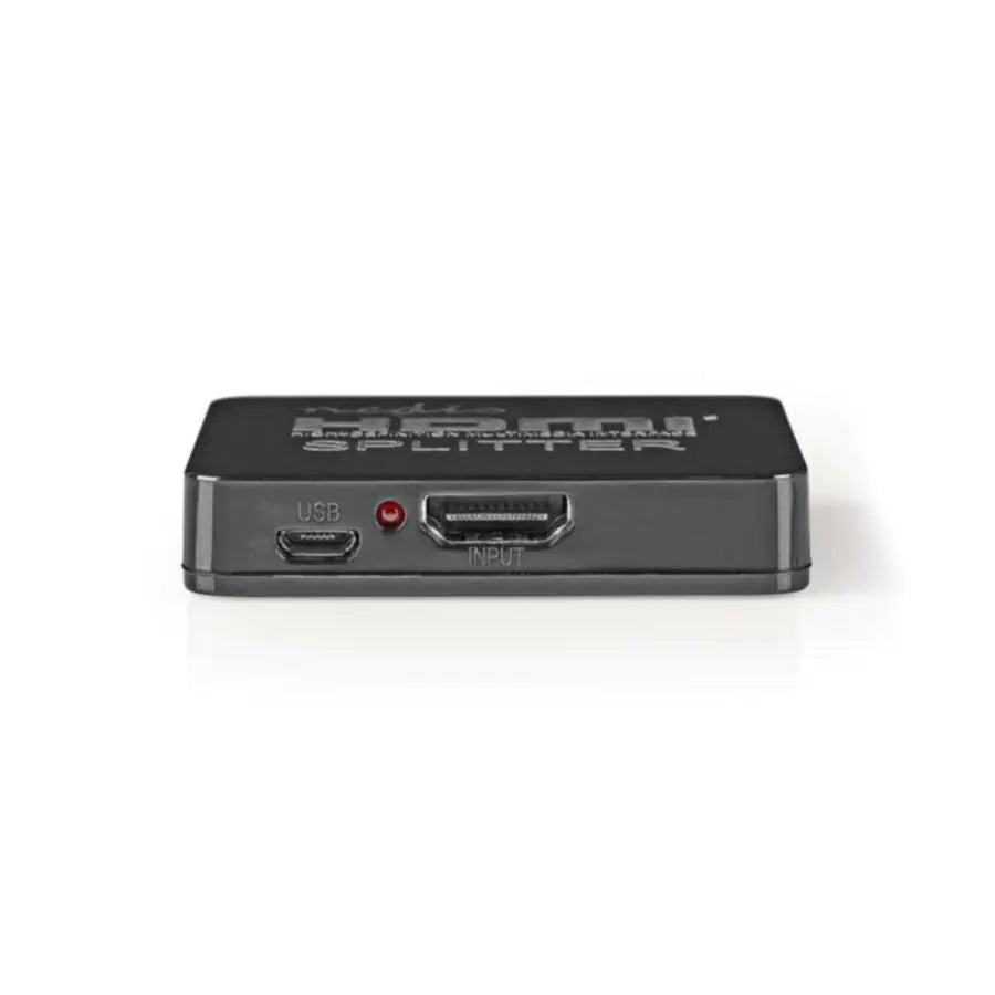 NEDIS HDMI Splitter 2-Port 4K, 2.25 Gbps Black