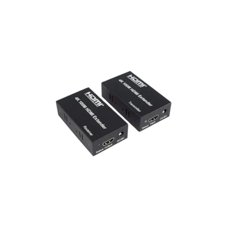 HDMI EXTENDER 100M THRU CAT6 4K 1080P GREEN BOX