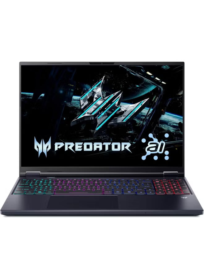 Acer Predator Helios Neo 16 AI Gaming Laptop Core Ultra 9-275HX, 32GB RAM, 1TB SSD, RTX 5060 8GB, 16" WQXGA Display, Windows 11 Home – Obsidian Black