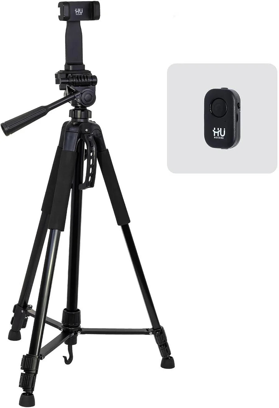 HU Camera Camcorder Tripod HAC-1029 – 180cm 360° Rotating Tripod with Remote Control