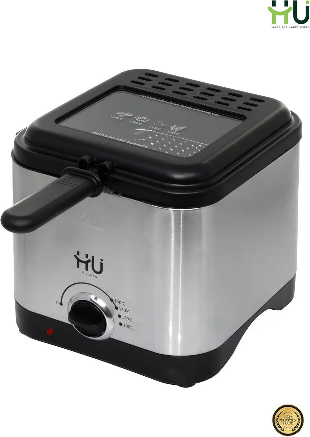 HKI-1006 HU Deep Fryer 1.5L with Separate Frying Basket