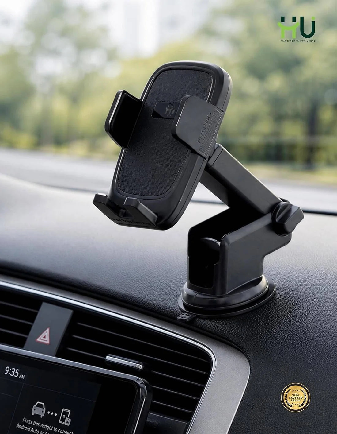 HU Car Holder HAC-1041 – Universal Adjustable Car Phone Holder