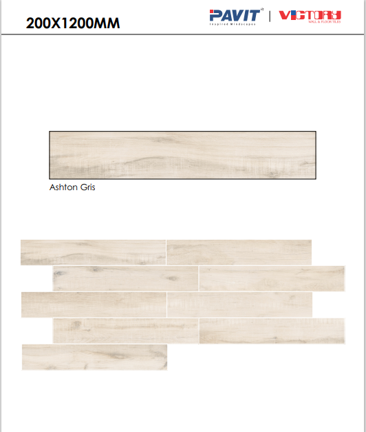 Tile-Ashton Gris Glazed Porcelain