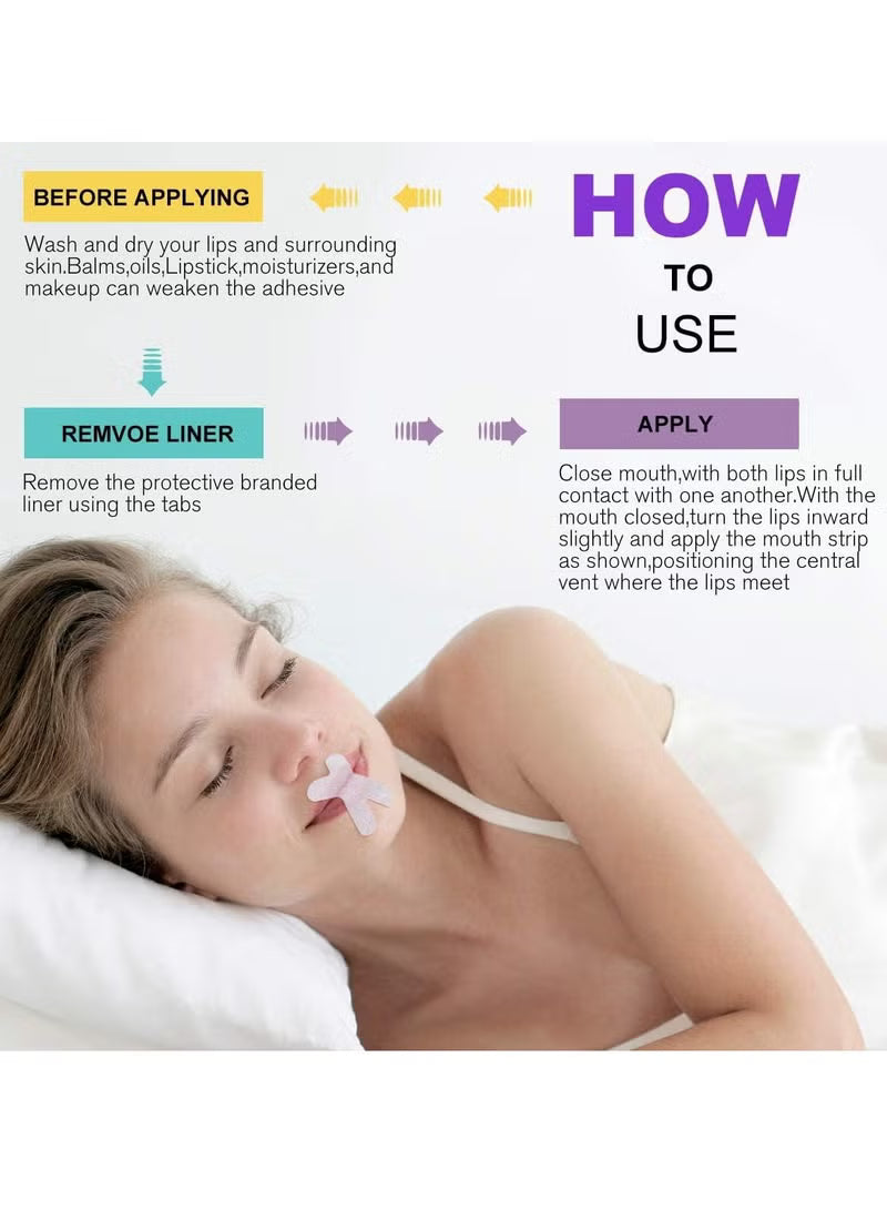 Advanced Anti-Snore Mouth Strips