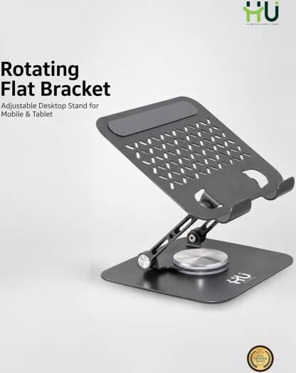 HU Rotating Flat Bracket HAC-1018 – Double Pole 360° Rotating Mounting Bracket