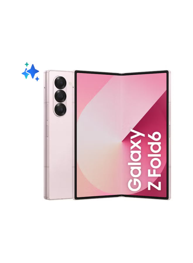Galaxy Z Fold 6 Single Dual SIM Pink 12GB RAM 256GB 5G - Middle East Version