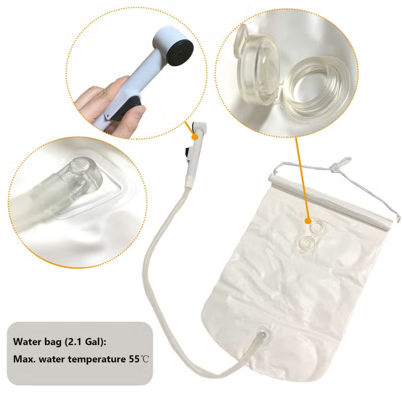 Inflatable Shower Bathtub System