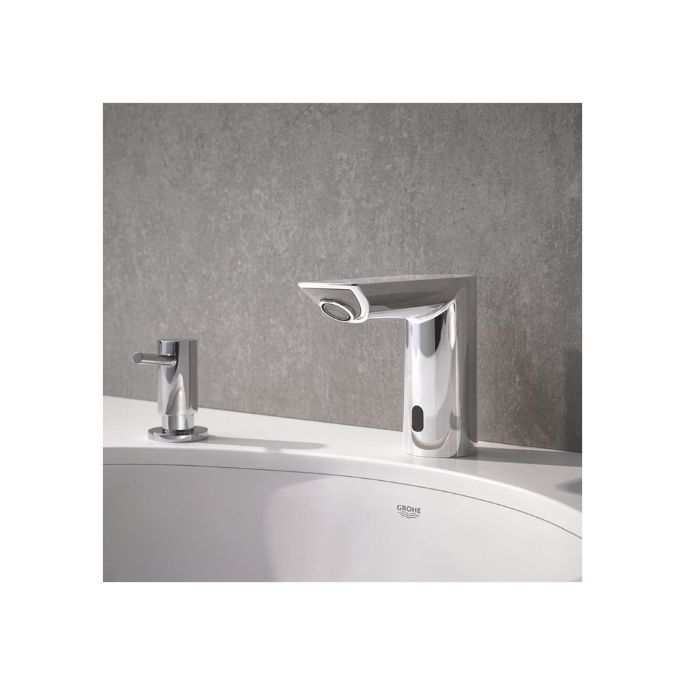 Grohe Bau Cosmopolitan E Infrared Electronic Basin Mixer Tap – Chrome