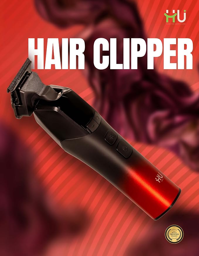 HSM-1010 Rechargeable Hair Clipper with LED Screen & 2000 mAh Battery