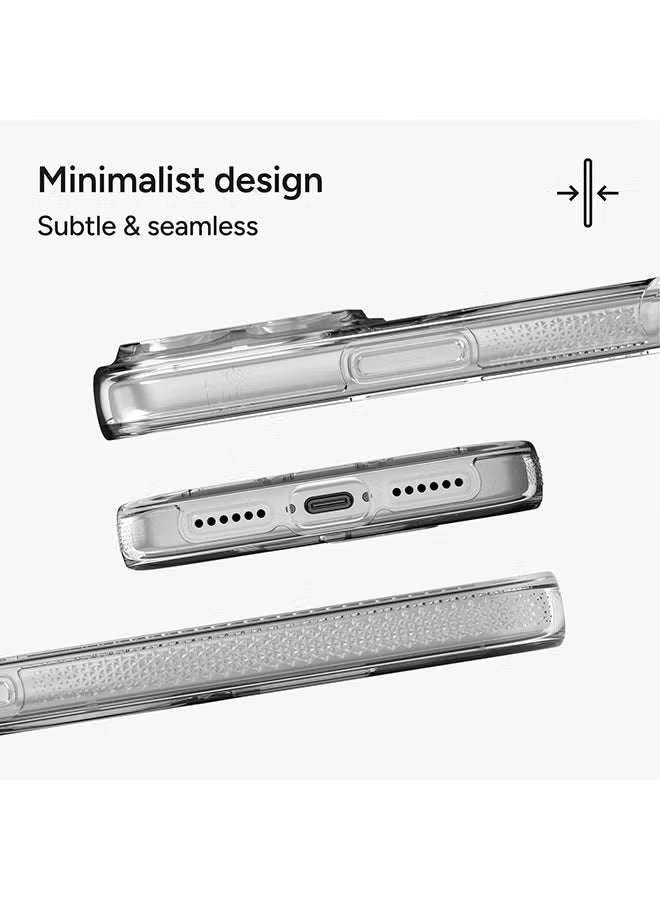 iPhone 17 Pro Max Case – Crystal Palace Snap MagSafe Compatible Clear Cover with Graphene Strength, 13 ft Drop Protection & Anti-Yellowing – Clear