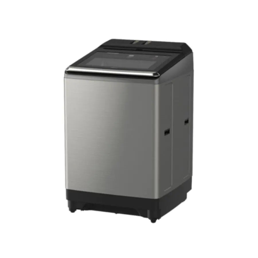 HITACHI Auto Dosage Top Loading Washing Machine – Dual Jet Series (25Kg, Silver, Built-in Heater)